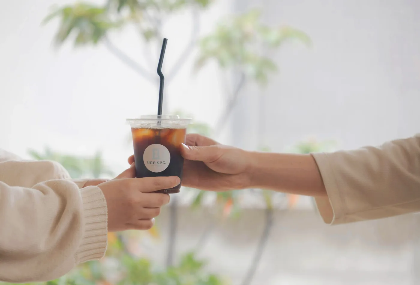 テイクアウトのコーヒー